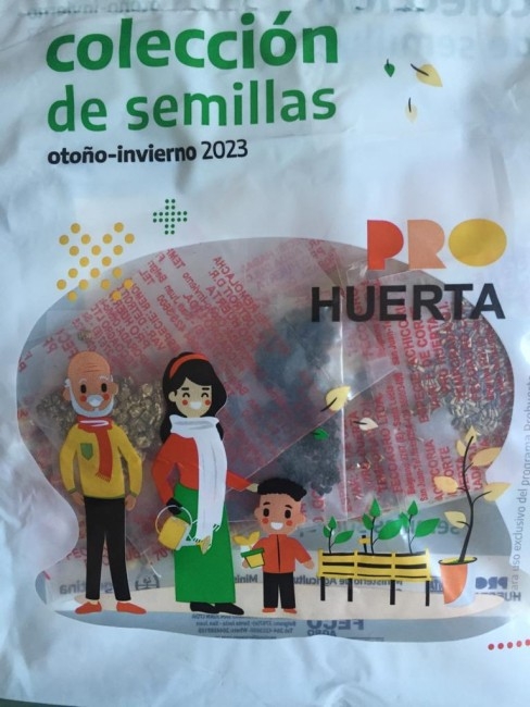 Huertas familiares: Comenz la entrega de semillas para la siembra oto