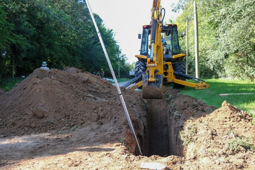 Comenzó la obra de cloacas que beneficiará a más de 12 mil madariaguen