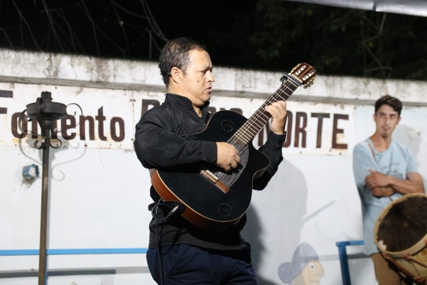 El barrio Norte tuvo una excelente y concurrida jornada folclrica