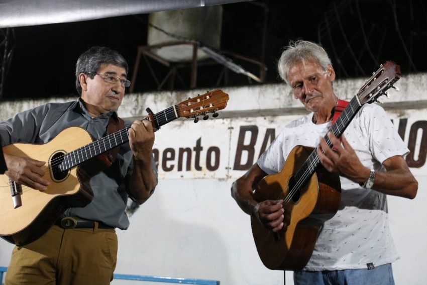 El barrio Norte tuvo una excelente y concurrida jornada folclrica