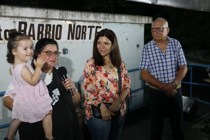 El barrio Norte tuvo una excelente y concurrida jornada folclrica