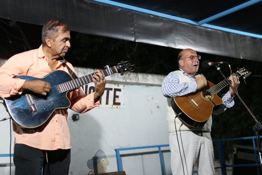 El barrio Norte tuvo una excelente y concurrida jornada folclrica