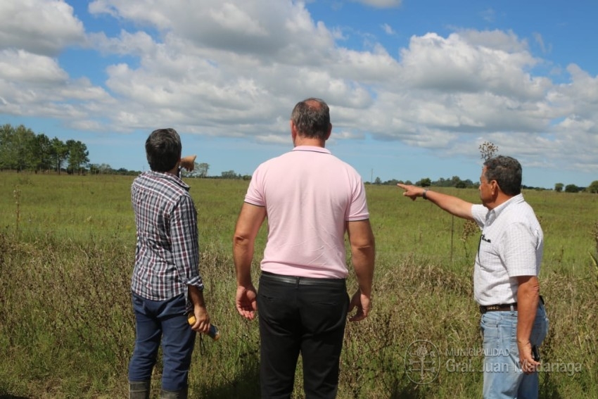 Comenzaron los trabajos de agrimensura en el predio de 12 manzanas que