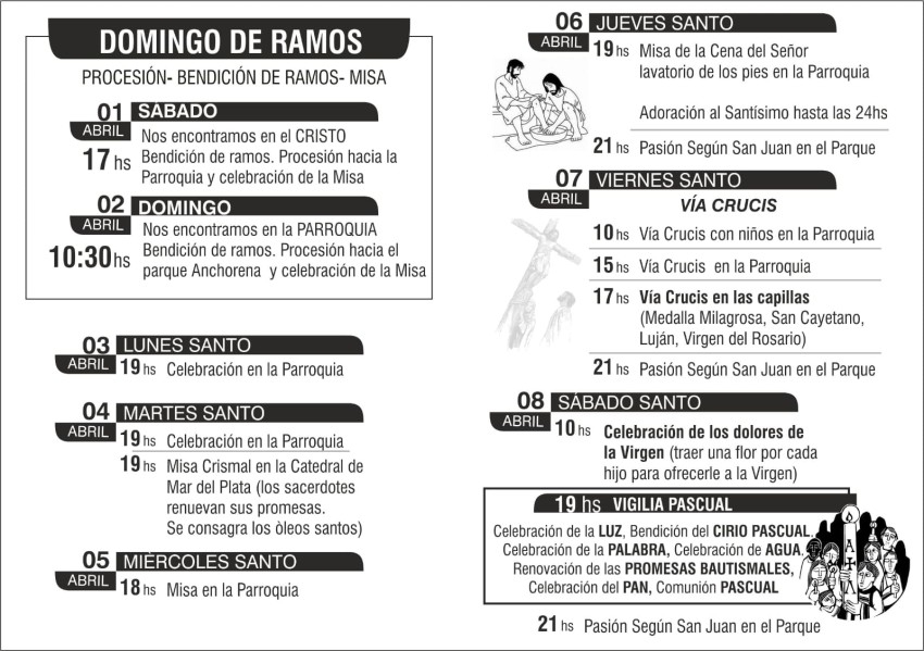 Dieron a conocer el programa 