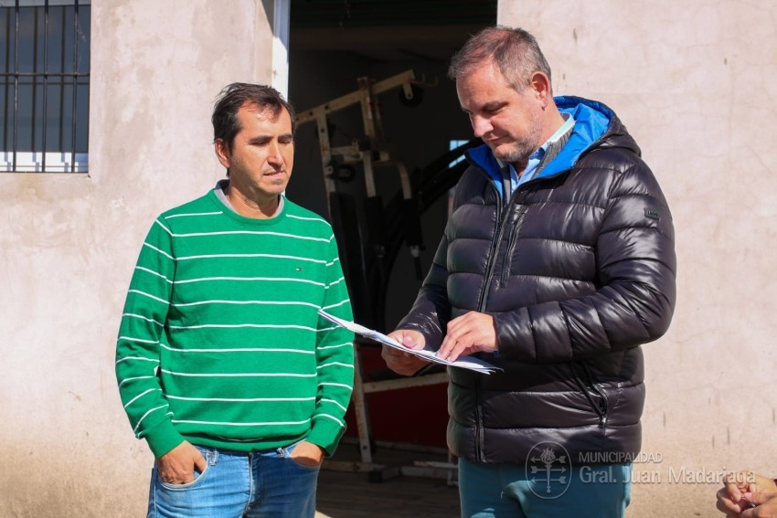 El municipio otorg un subsidio al Club Juventud Unida