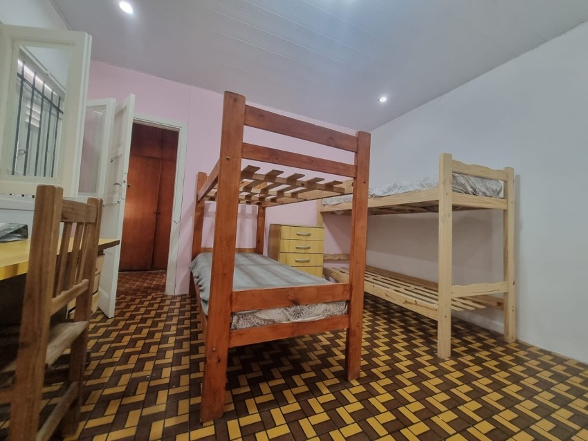 Pintaron y arreglaron la casa del estudiante de Mar del Plata