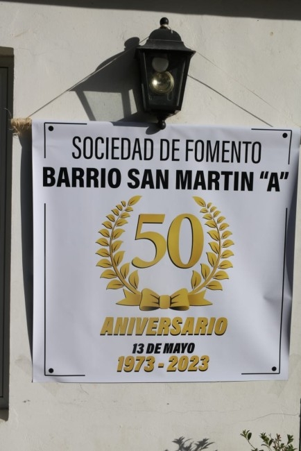 La Sociedad de Fomento del barrio San Martn celebr su aniversario N