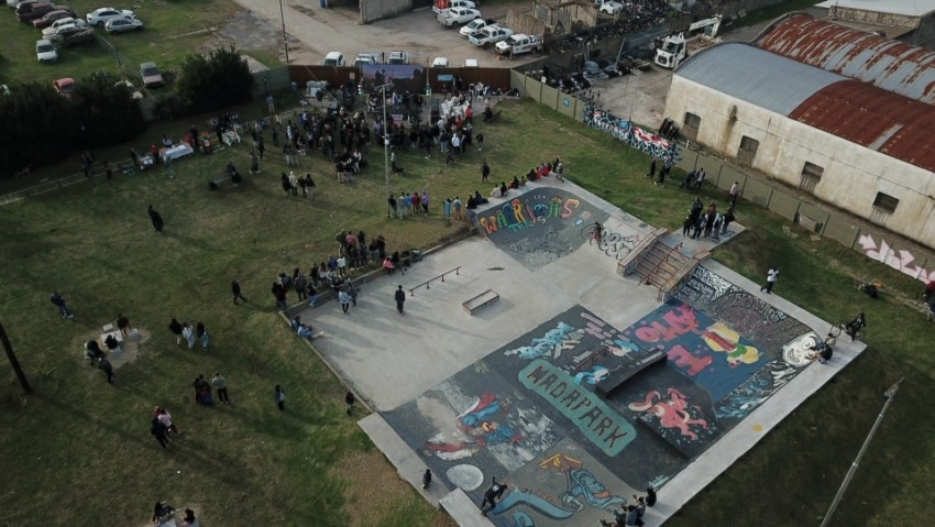 El evento de rap y skate fue un verdadero xito