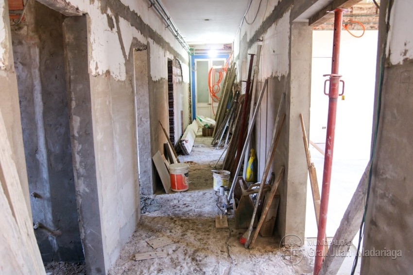 La nueva sala de maternidad avanza según lo estipulado