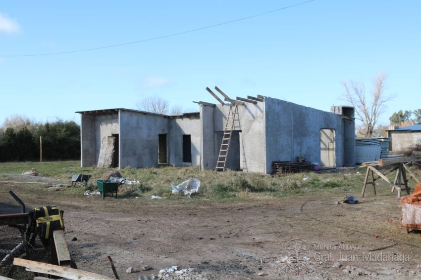 Se reactiv la obra de las 70 viviendas del barrio Belgrano
