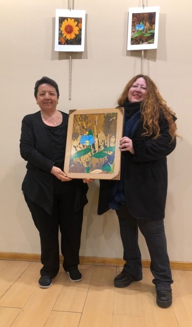 Con la donacin de los cuadros finaliz la muestra de Arte y Fotograf