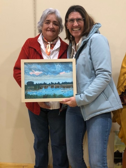 Con la donacin de los cuadros finaliz la muestra de Arte y Fotograf