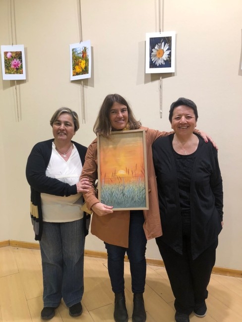 Con la donacin de los cuadros finaliz la muestra de Arte y Fotograf