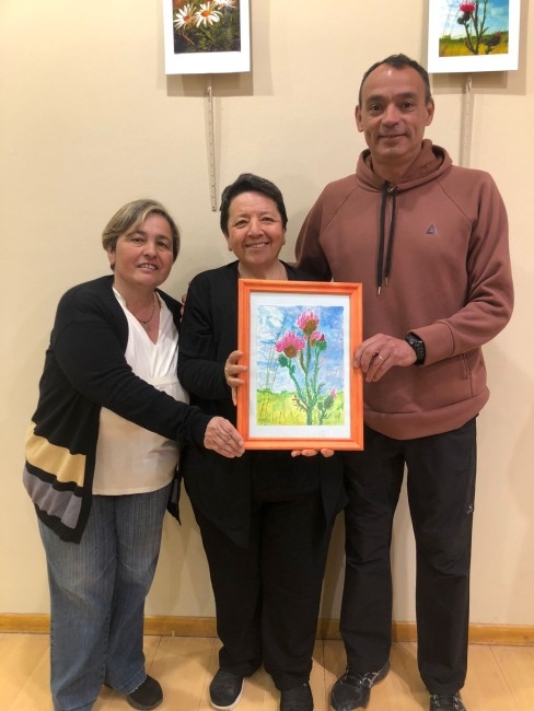 Con la donacin de los cuadros finaliz la muestra de Arte y Fotograf