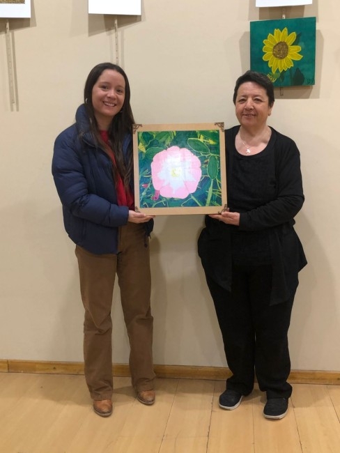 Con la donacin de los cuadros finaliz la muestra de Arte y Fotograf