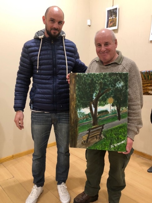Con la donacin de los cuadros finaliz la muestra de Arte y Fotograf