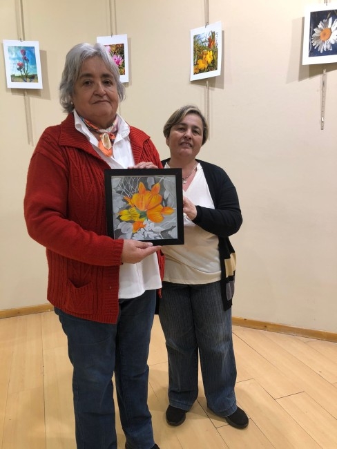 Con la donacin de los cuadros finaliz la muestra de Arte y Fotograf