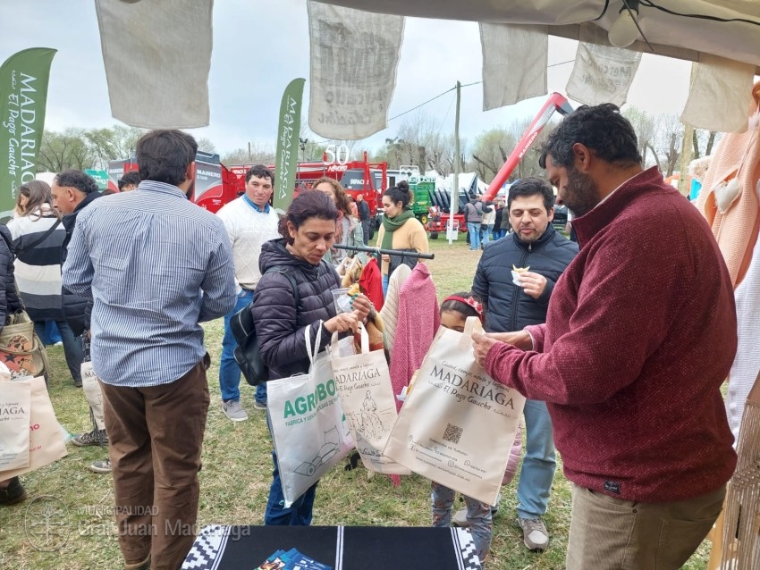 Madariaga particip nuevamente de la Expotan