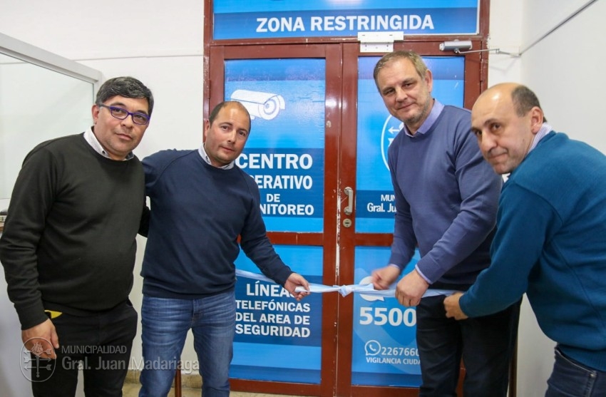 Santoro inaugur el nuevo Centro de Monitoreo Municipal