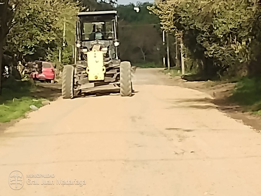 Mejoraron con polvo de piedra ms de 30 cuadras en las ltimas dos sem