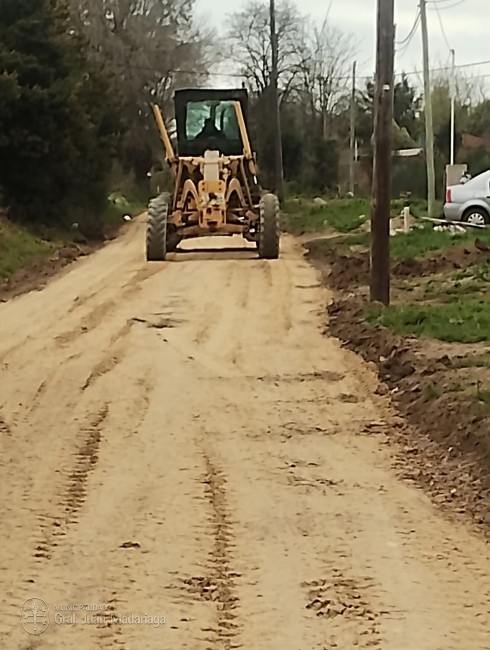 Mejoraron con polvo de piedra ms de 30 cuadras en las ltimas dos sem