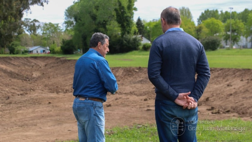 El intendente recorri distintas obras en la ciudad