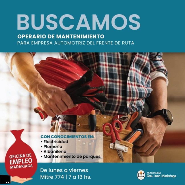 Actualmente son 17 los puestos laborales activos para la temporada