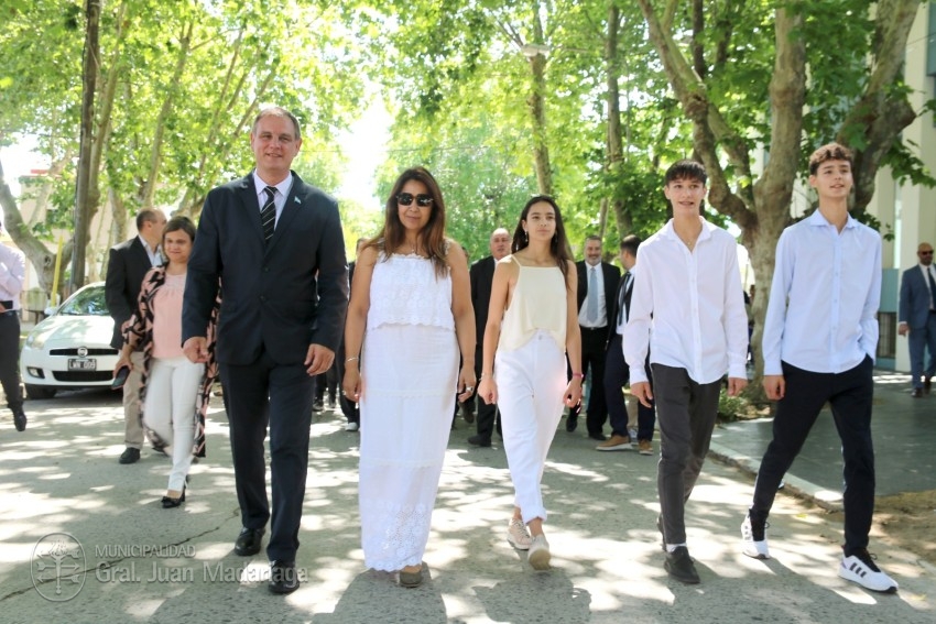 Santoro jur por otro mandato como intendente de Madariaga