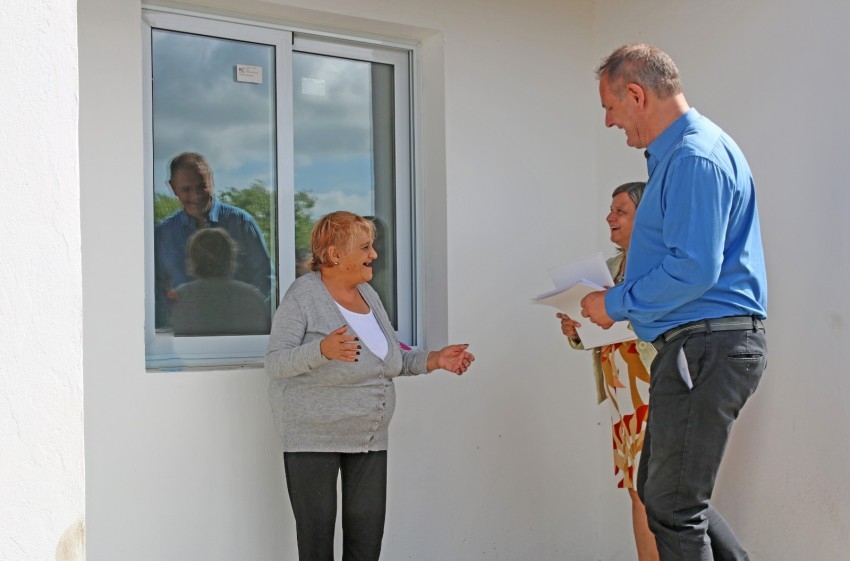 El municipio entreg las llaves de las  ltimas 13 viviendas del barri