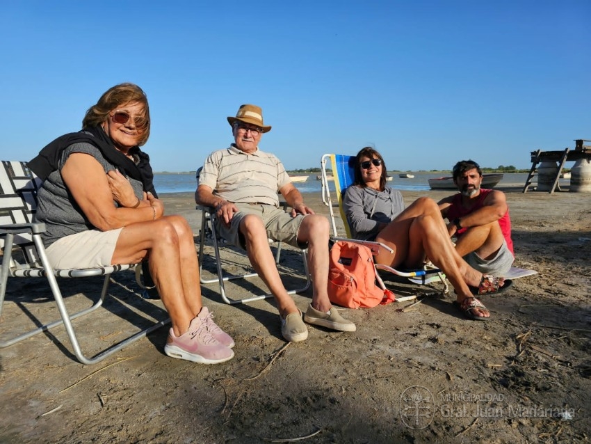 Vecinos y visitantes disfrutaron de un espectacular  da en la laguna