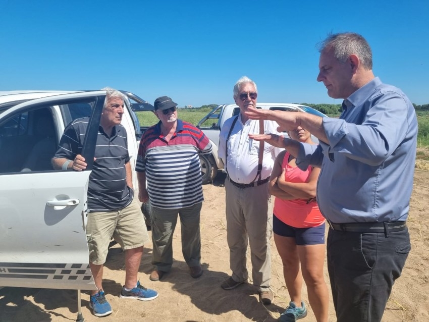 La municipalidad tom muestras y labr un acta ante el desborde de los