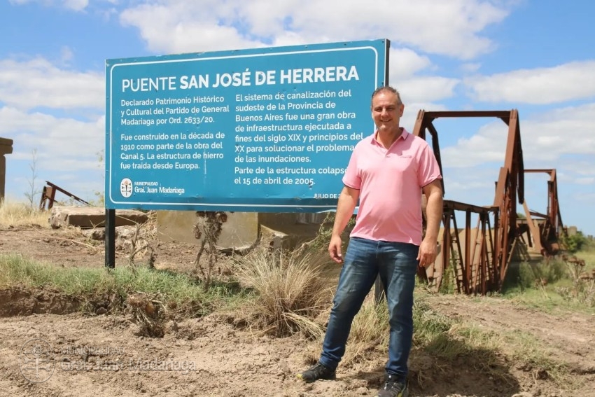 Comenz la obra del puente San Jos de Herrera