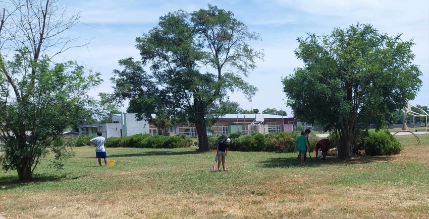 Los jvenes del Programa Envin plantaron rboles y aprendieron sobre 