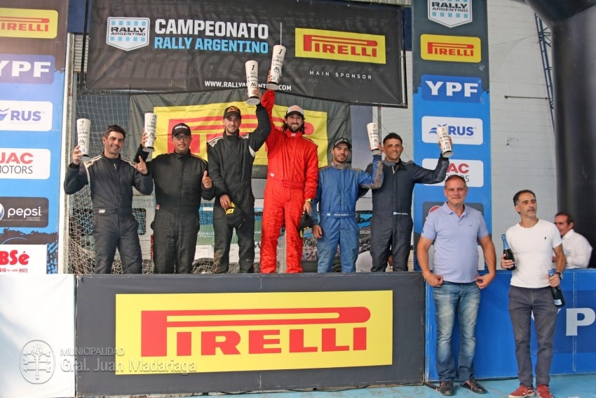 Madariaga disfrut de un exitoso fin de semana a puro Rally