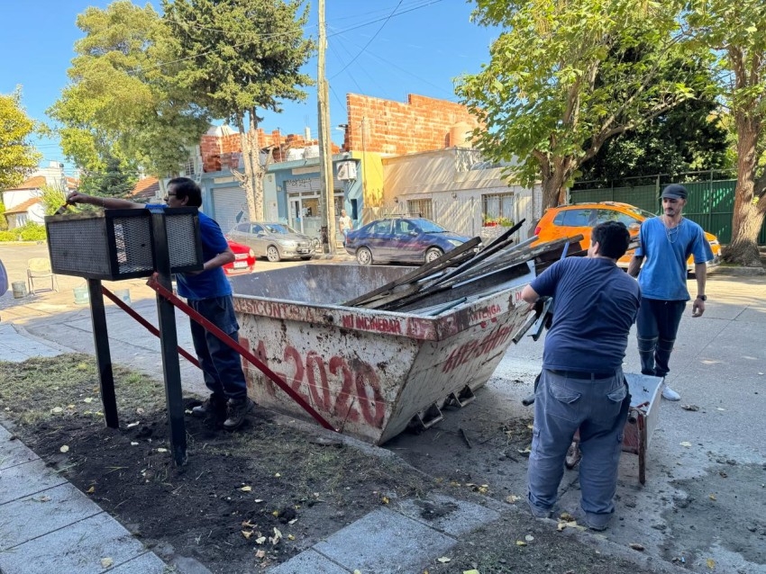 El municipio realiz tareas de mantenimiento en la casa del estudiante