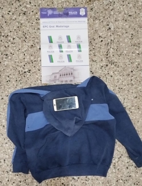 Allanamiento positivo y aprehensin de un sujeto por el robo de un cel