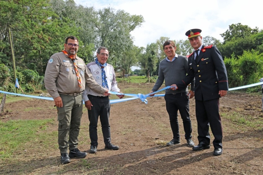 Gracias a la gestin del intendente el grupo Scout Madariaga ya cuenta