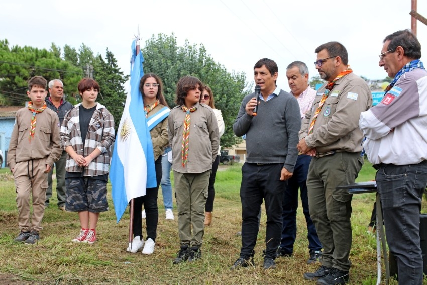 Gracias a la gestión del intendente el grupo Scout Madariaga ya cuenta