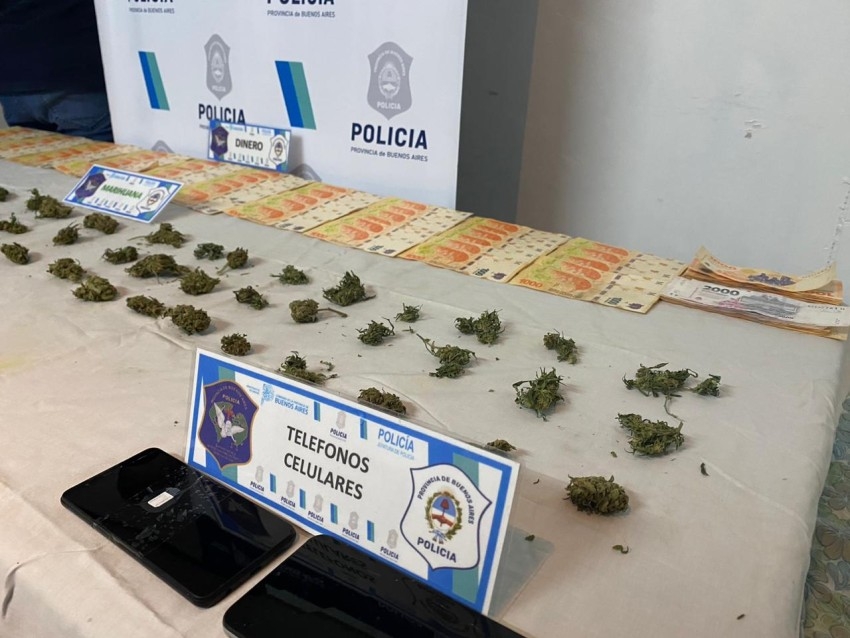 Importante allanamiento por venta de drogas y aprehensión de un sujeto