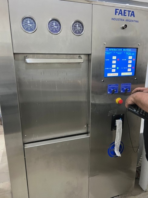 Instalaron el autoclave en el Hospital que servir para esterilizar ma