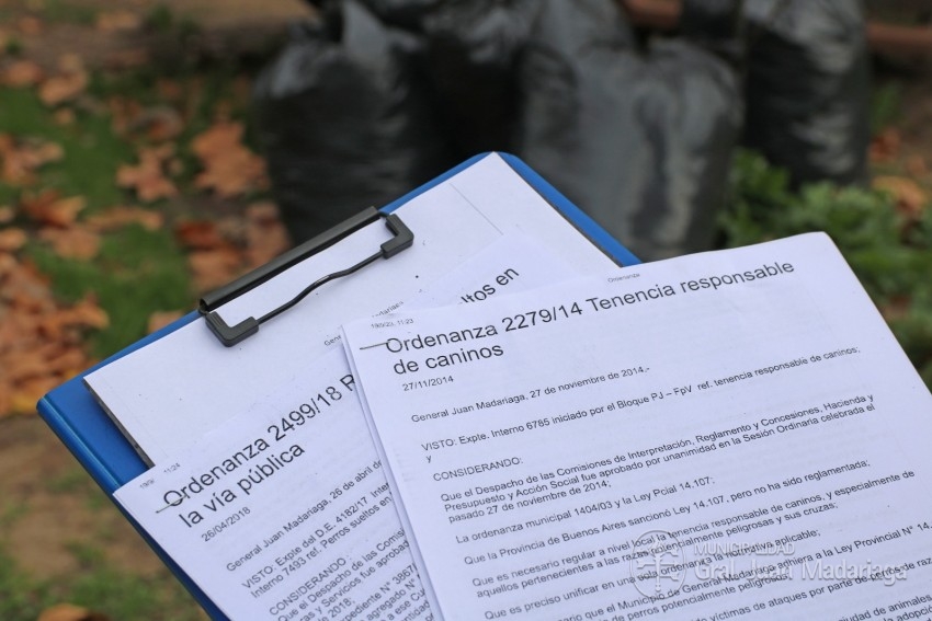 Inici� la campa�a intensiva de intimaciones para mantener el orden p�b