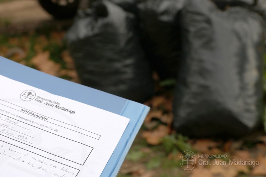 Inici� la campa�a intensiva de intimaciones para mantener el orden p�b