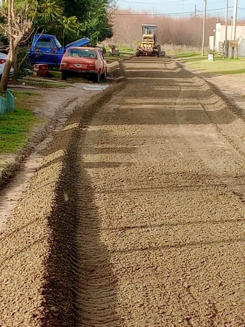 Continúa la mejora de calles en distintos puntos de la ciudad