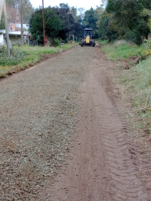 Contina la mejora de calles en distintos puntos de la ciudad