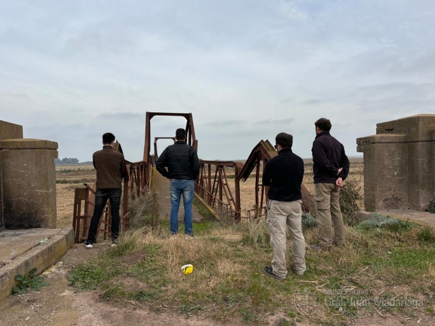 Por gestin del intendente se reactiv la obra del Puente San Jos de 