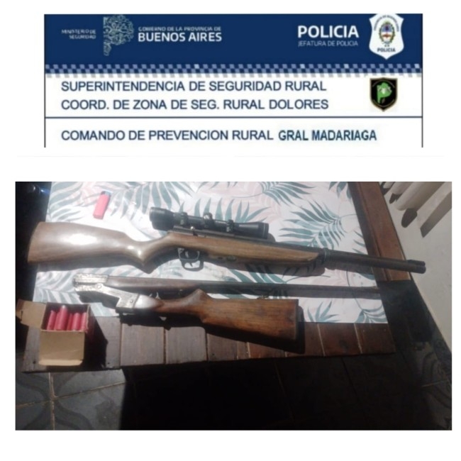 4 allanamientos positivos por el robo en un campo