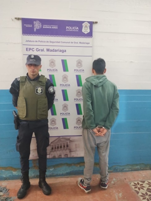 Aprehendieron a dos individuos por el robo de una garrafa