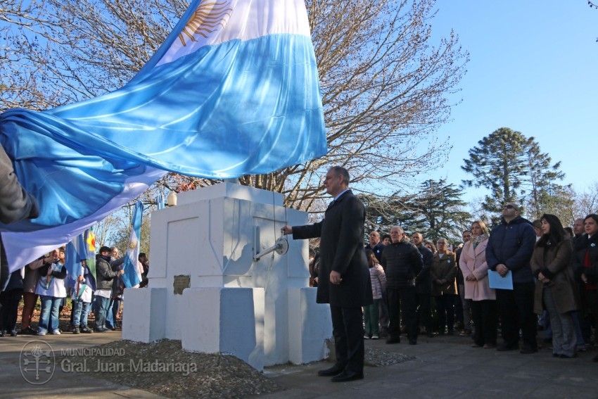 Madariaga celebró el Día de la Independencia