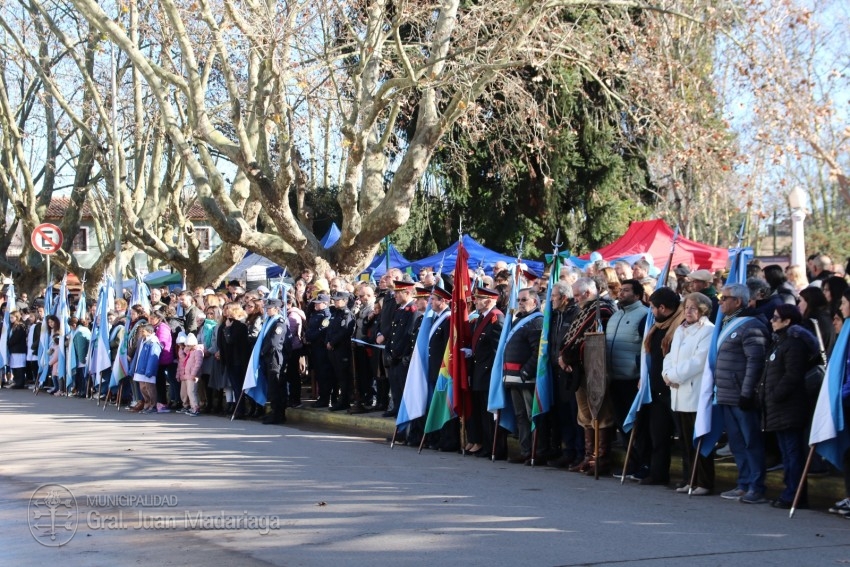 Madariaga celebró el Día de la Independencia