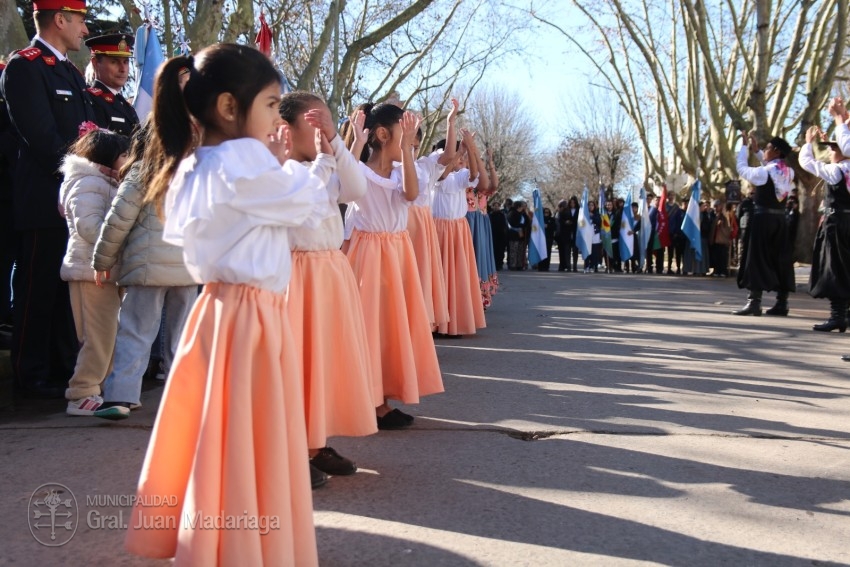 Madariaga celebró el Día de la Independencia